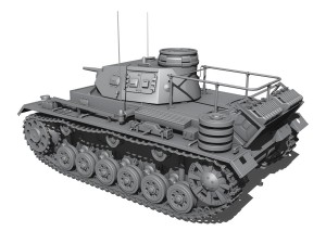 panzerkampfwagen 3 - panzer 3 - collection Model 3D