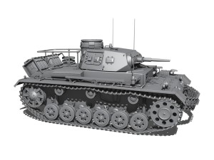 panzerkampfwagen 3 - panzer 3 - collection Model 3D