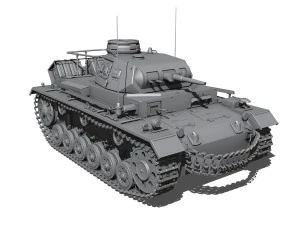 panzerkampfwagen 3 - panzer 3 - collezione Modello 3D