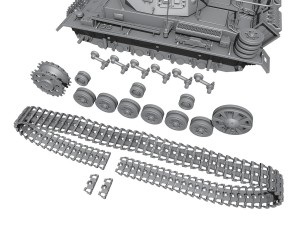 panzerkampfwagen 3 - panzer 3 - collection Model 3D