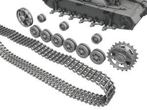 panzerkampfwagen 3 - panzer 3 - collection Model 3D