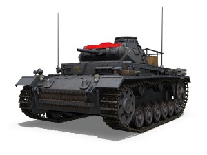 sdkfz 267 pzbefwg iii - ausf f - 9 pzdiv 3D Model