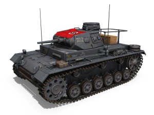 sdkfz 267 pzbefwg iii - ausf f - 9 pzdiv 3D Model