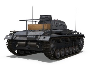 sdkfz 267 pzbefwg iii - ausf f - 9 pzdiv 3D Model