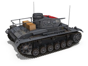 sdkfz 267 pzbefwg iii - ausf f - 9 pzdiv 3D Model