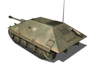 maresal m06 romanian tank hunter 3D Модель