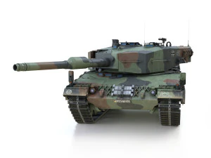 leopard 2a4 main battle tank - 427 3D Model