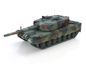 leopard 2a4 main battle tank - 427 3D 모델