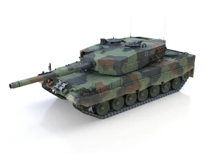 leopard 2a4 main battle tank - 427 3D Model