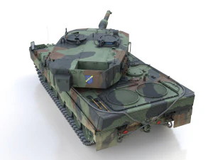 leopard 2a4 main battle tank - 427 3D Model