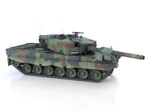 leopard 2a4 main battle tank - 427 3D Model