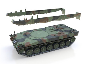 leopard 2a4 main battle tank - 427 3D 모델
