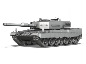 leopard 2a4 main battle tank - 427 3D 모델