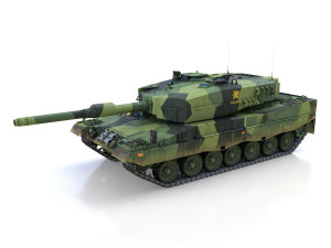 stridsvagn 121 - mek b10 - swedish army 3D 模型