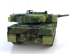 stridsvagn 121 - mek b10 - swedish army 3D 模型