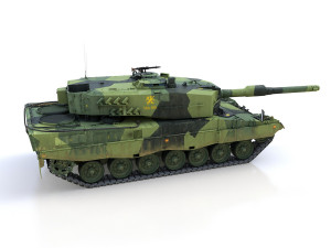 stridsvagn 121 - mek b10 - swedish army 3D 模型