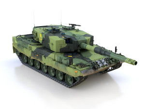 stridsvagn 121 - mek b10 - swedish army 3D 模型