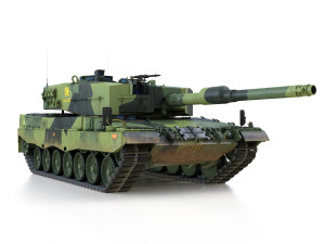 stridsvagn 121 - mek b10 - swedish army 3D 模型