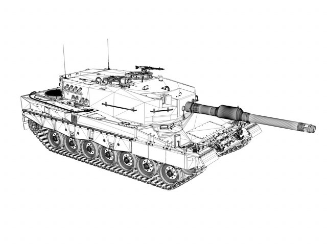 stridsvagn 121 - mek b10 - swedish army 3D Модель in Танк 3DExport