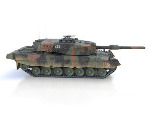 panzer 87 leopard - 213 - swiss army 3D Model