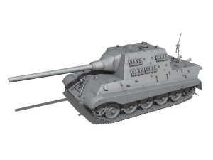 sdkfz 186 jagdtiger hunting tiger 3D Модель
