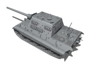 sdkfz 186 jagdtiger hunting tiger 3D Модель