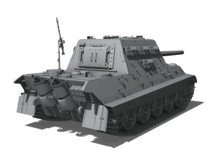 sdkfz 186 jagdtiger hunting tiger 3D Модель