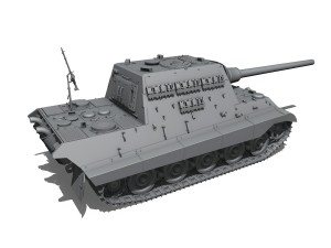 sdkfz 186 jagdtiger hunting tiger 3D Модель