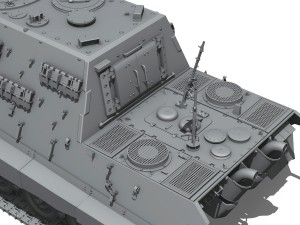 sdkfz 186 jagdtiger hunting tiger 3D Модель