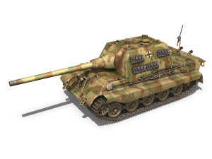 sdkfz 186 jagdtiger hunting tiger 3D Model
