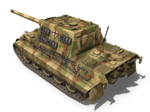 sdkfz 186 jagdtiger hunting tiger 3D Model