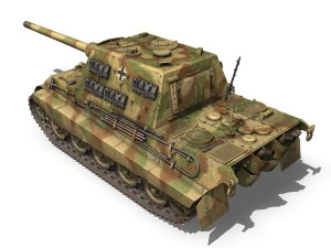 sdkfz 186 jagdtiger hunting tiger 3D Model