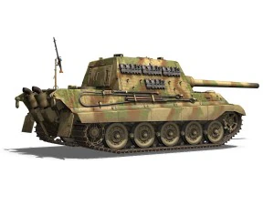sdkfz 186 jagdtiger hunting tiger 3D Model