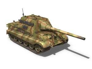 sdkfz 186 jagdtiger hunting tiger 3D Model