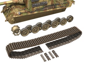 sdkfz 186 jagdtiger hunting tiger 3D Model