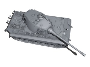 sdkfz 182 tiger 2 king tiger Model 3D