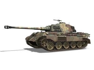 panzerkampfwagen vi ausf b tiger ii 3D Model