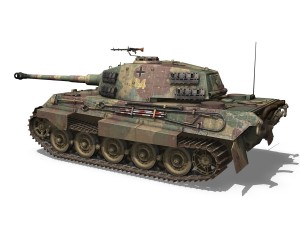 panzerkampfwagen vi ausf b tiger ii Modelo 3D
