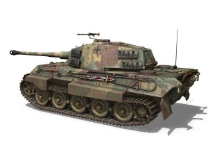 panzerkampfwagen vi ausf b tiger ii 3D Model