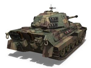 panzerkampfwagen vi ausf b tiger ii 3D Model