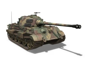 panzerkampfwagen vi ausf b tiger ii 3D Model