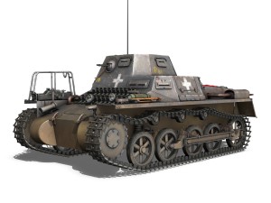 sdkfz 265 - klpzbefwg - ausf a - r01 3D Model