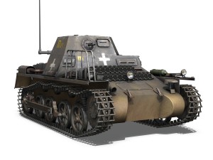sdkfz 265 - klpzbefwg - ausf a - r01 3D Model