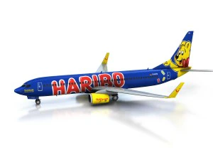 boeing 737-800 goldbair 3D Model