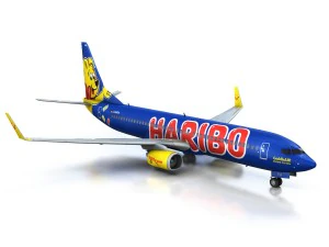 boeing 737-800 goldbair 3D Model