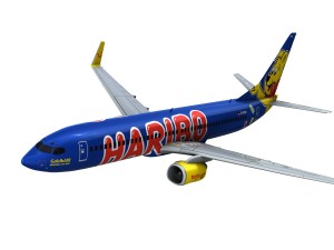 boeing 737-800 goldbair Modelo 3D