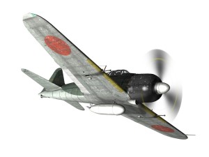 mitsubishi a6m5 zero Modèle 3D