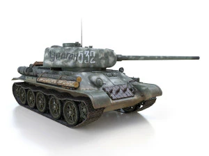 t-34 85 - soviet medium tank - 532 3D Model