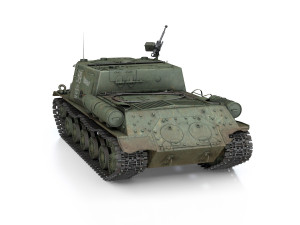 isu-152 - 319 - soviet heavy self-propelled Modelo 3D