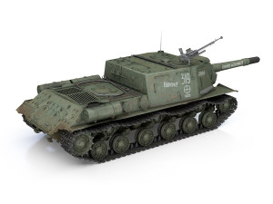 isu-152 - 319 - soviet heavy self-propelled Modelo 3D
